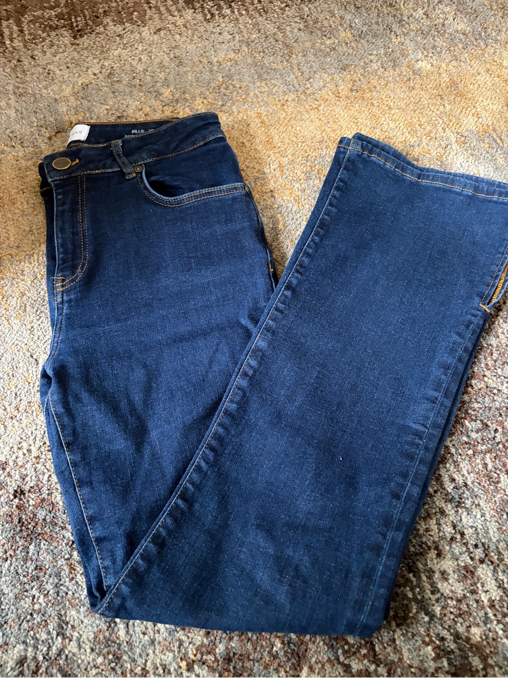 Lola Jean High-Rise Billie Boot Dark Indigo Women’s Stretch Jeans